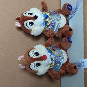 WALT DISNEY WORLD 50TH ANNIVERSARY CHIP AND DALE PLUSH